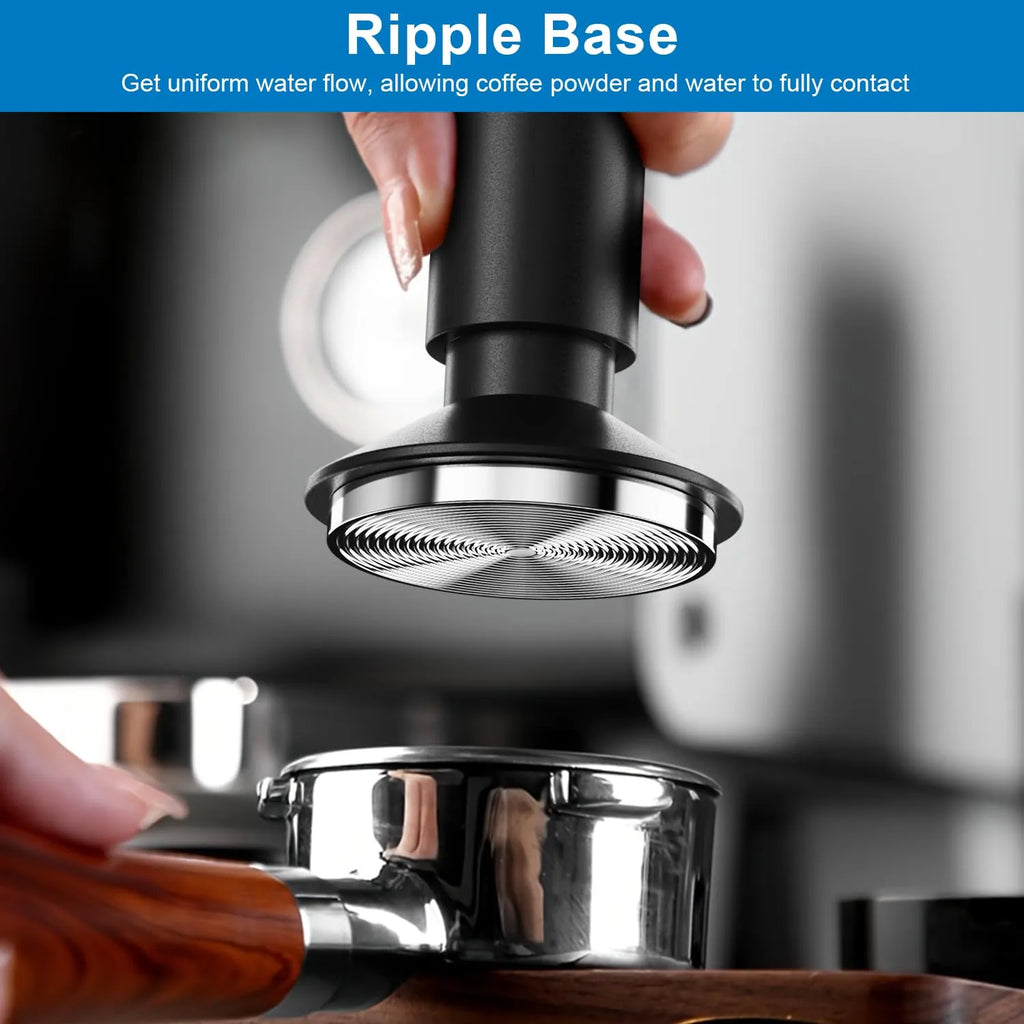 XIXUBX® 2-in-1 Espresso Tamper & Magnetic WDT Tool for 51mm Portafilter Basket