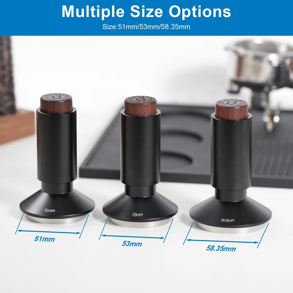 XIXUBX® 2-in-1 Espresso Tamper & Magnetic WDT Tool for 51mm Portafilter Basket
